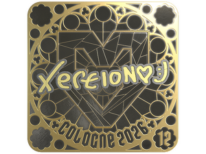 Sticker | xertioN (Gold, Ranked) | Cologne 2026