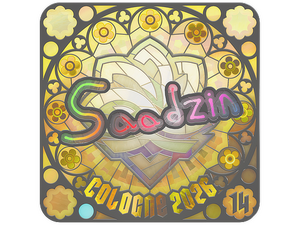Sticker | saadzin (Holo, Ranked) | Cologne 2026