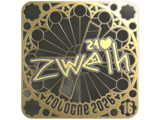 Sticker | zweih (Gold, Ranked) | Cologne 2026