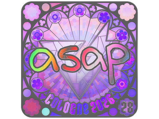 Sticker | asap (Holo, Ranked) | Cologne 2026