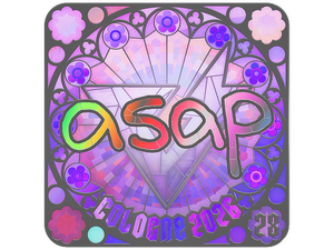 Sticker | asap (Holo, Ranked) | Cologne 2026