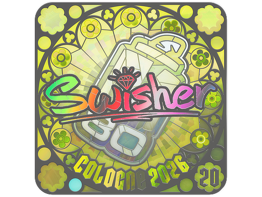 Sticker | Swisher (Holo, Ranked) | Cologne 2026