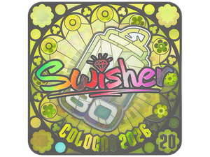 Sticker | Swisher (Holo, Ranked) | Cologne 2026