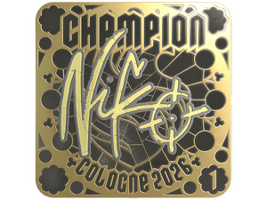 Sticker | NiKo (Gold, Ranked) | Cologne 2026