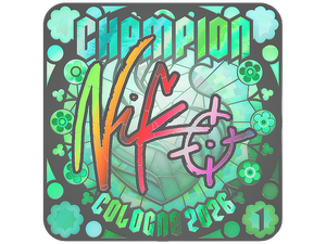 Sticker | NiKo (Holo, Ranked) | Cologne 2026
