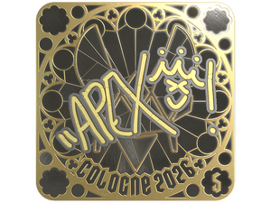 Sticker | apEX (Gold, Ranked) | Cologne 2026