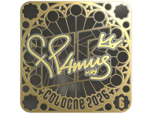 Sticker | FL4MUS (Gold, Ranked) | Cologne 2026