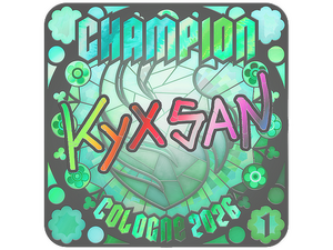 Sticker | kyxsan (Holo, Ranked) | Cologne 2026