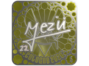 Sticker | mezii (Foil, Ranked) | Cologne 2026