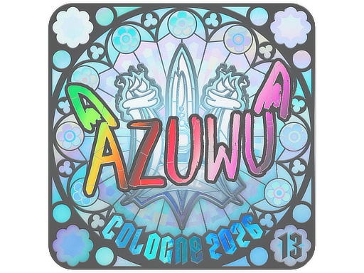 Sticker | AZUWU (Holo, Ranked) | Cologne 2026