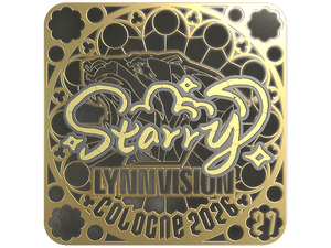 Sticker | Starry (Gold, Ranked) | Cologne 2026