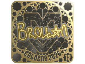 Sticker | Brollan (Gold, Ranked) | Cologne 2026
