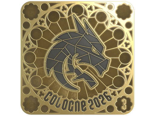 Sticker | Team Spirit (Gold, Ranked) | Cologne 2026