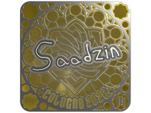 Sticker | saadzin (Foil, Ranked) | Cologne 2026