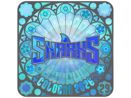 Sticker | Sharks Esports (Holo, Ranked) | Cologne 2026