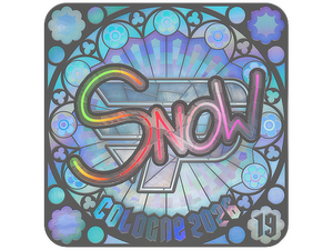 Sticker | snow (Holo, Ranked) | Cologne 2026