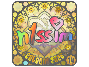Sticker | n1ssim (Holo, Ranked) | Cologne 2026