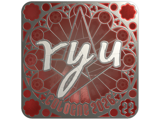 Sticker | ryu (Foil, Ranked) | Cologne 2026