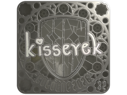 Sticker | kisserek (Foil, Ranked) | Cologne 2026