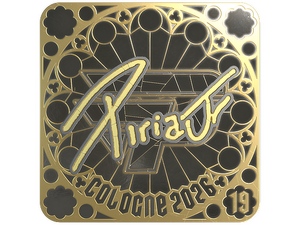 Sticker | piriajr (Gold, Ranked) | Cologne 2026