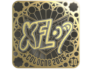 Sticker | xfl0ud (Gold, Ranked) | Cologne 2026