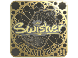 Sticker | Swisher (Gold, Ranked) | Cologne 2026