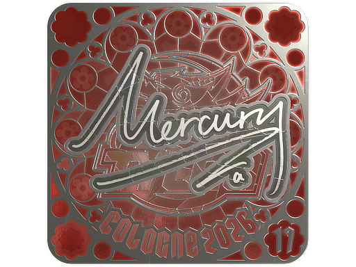 Sticker | Mercury (Foil, Ranked) | Cologne 2026
