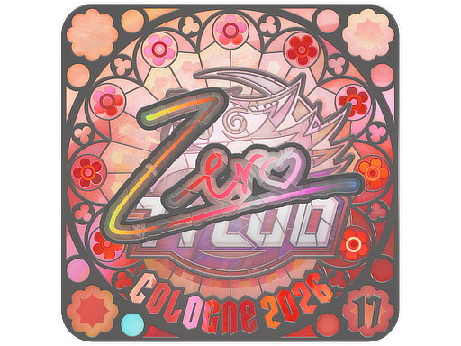 Sticker | Zero (Holo, Ranked) | Cologne 2026