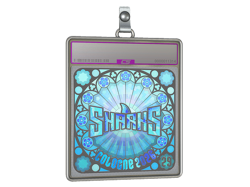 Sticker Slab | Sharks Esports (Holo, Ranked) | Cologne 2026