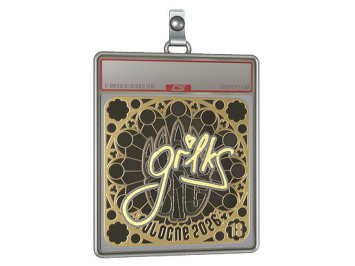 Sticker Slab | gr1ks (Gold, Ranked) | Cologne 2026