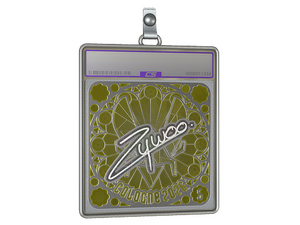 Sticker Slab | ZywOo (Foil, Ranked) | Cologne 2026