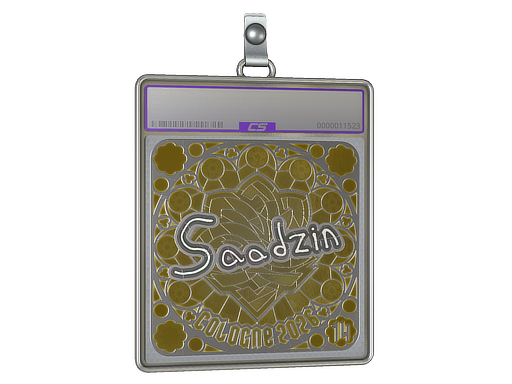 Sticker Slab | saadzin (Foil, Ranked) | Cologne 2026