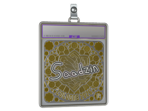 Sticker Slab | saadzin (Foil, Ranked) | Cologne 2026