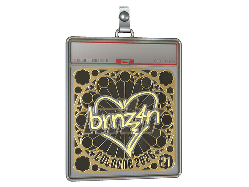 Sticker Slab | brnz4n (Gold, Ranked) | Cologne 2026