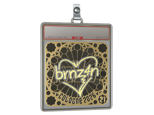 Sticker Slab | brnz4n (Gold, Ranked) | Cologne 2026