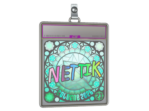 Sticker Slab | nettik (Holo, Ranked) | Cologne 2026