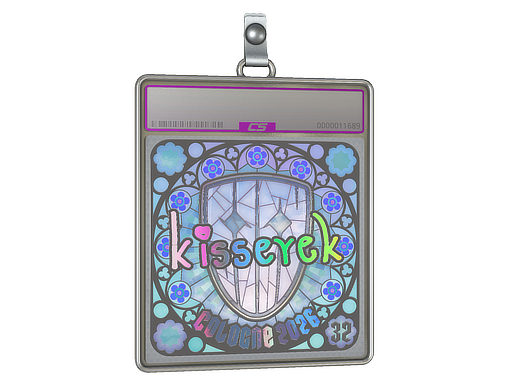 Sticker Slab | kisserek (Holo, Ranked) | Cologne 2026