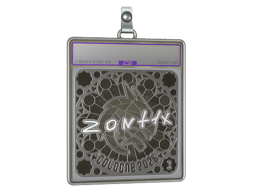 Sticker Slab | zont1x (Foil, Ranked) | Cologne 2026