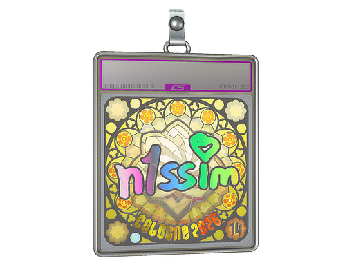 Sticker Slab | n1ssim (Holo, Ranked) | Cologne 2026