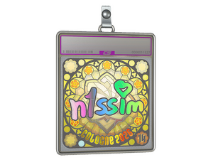 Sticker Slab | n1ssim (Holo, Ranked) | Cologne 2026