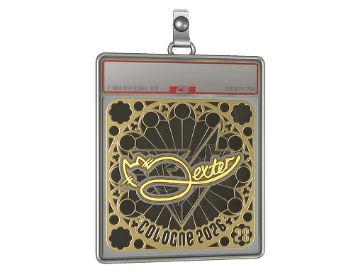Sticker Slab | dexter (Gold, Ranked) | Cologne 2026