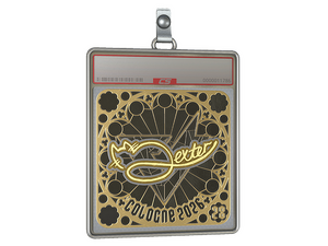 Sticker Slab | dexter (Gold, Ranked) | Cologne 2026