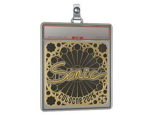 Sticker Slab | Sonic (Gold, Ranked) | Cologne 2026