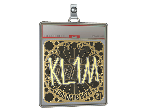 Sticker Slab | kl1m (Gold, Ranked) | Cologne 2026