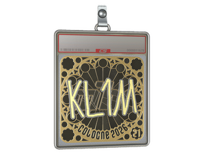 Sticker Slab | kl1m (Gold, Ranked) | Cologne 2026