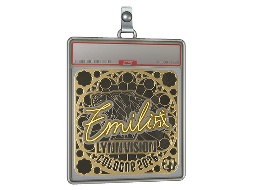 Sticker Slab | EmiliaQAQ (Gold, Ranked) | Cologne 2026
