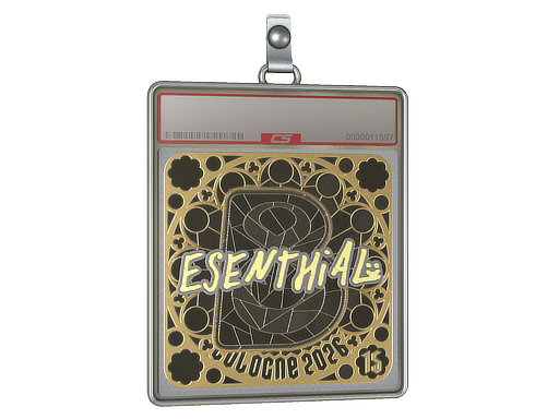 Sticker Slab | esenthial (Gold, Ranked) | Cologne 2026