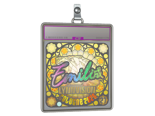 Sticker Slab | EmiliaQAQ (Holo, Ranked) | Cologne 2026