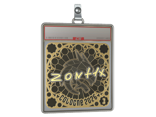 Sticker Slab | zont1x (Gold, Ranked) | Cologne 2026