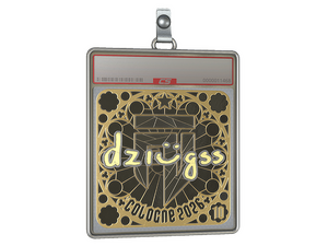 Sticker Slab | dziugss (Gold, Ranked) | Cologne 2026